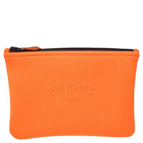 pochette neoprene hermes|hermes handbags for sale.